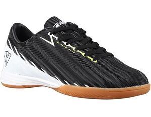 VIZARI Tesoro Black and White Kids Indoor Soccer Sneakers-8